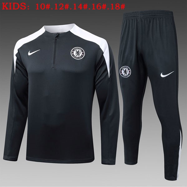 Ninos Sudadera De Training Chelsea 2025/26 Gris 5